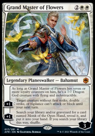 Grand Master of Flowers (Promo Pack) [Dungeons & Dragons: Adventures in the Forgotten Realms Promos] | Card Merchant Takapuna