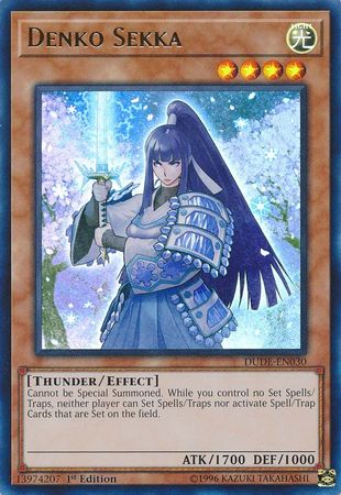 Denko Sekka [DUDE-EN030] Ultra Rare | Card Merchant Takapuna