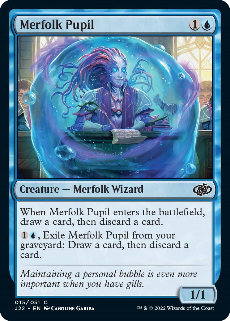 Merfolk Pupil [Jumpstart 2022] | Card Merchant Takapuna