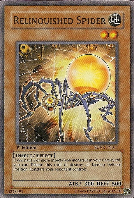 Relinquished Spider [SOVR-EN017] Common | Card Merchant Takapuna