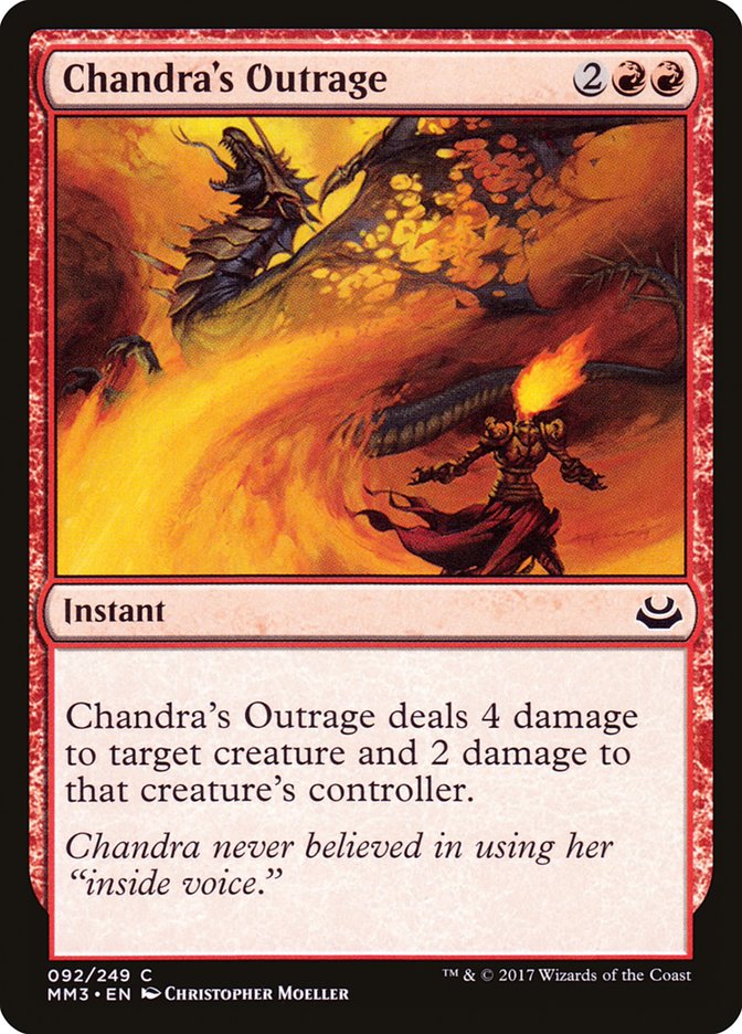 Chandra's Outrage [Modern Masters 2017] | Card Merchant Takapuna