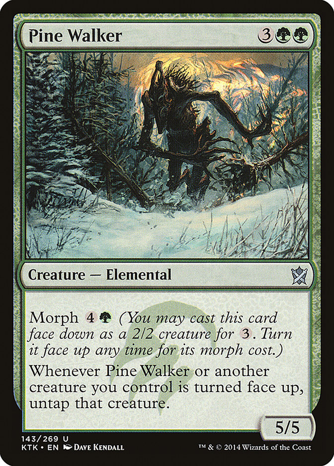 Pine Walker [Khans of Tarkir] | Card Merchant Takapuna