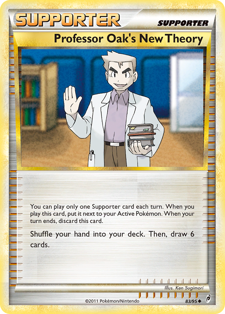 Professor Oak's New Theory (83/95) [HeartGold & SoulSilver: Call of Legends] | Card Merchant Takapuna