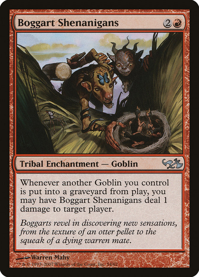 Boggart Shenanigans [Duel Decks: Elves vs. Goblins] | Card Merchant Takapuna