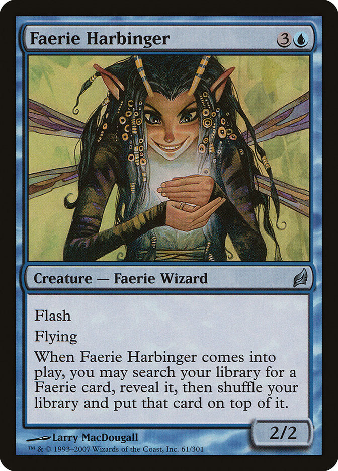 Faerie Harbinger [Lorwyn] | Card Merchant Takapuna