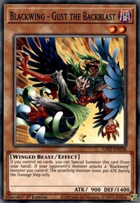 Blackwing - Gust the Backblast [LDS2-EN038] Common | Card Merchant Takapuna