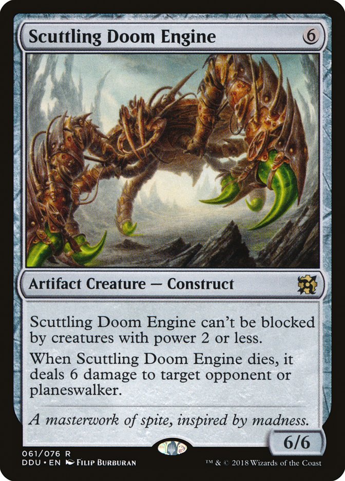 Scuttling Doom Engine [Duel Decks: Elves vs. Inventors] | Card Merchant Takapuna