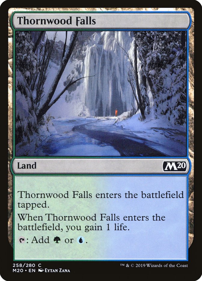 Thornwood Falls [Core Set 2020] | Card Merchant Takapuna