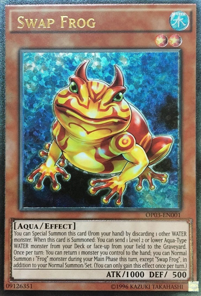 Swap Frog [OP03-EN001] Ultimate Rare | Card Merchant Takapuna