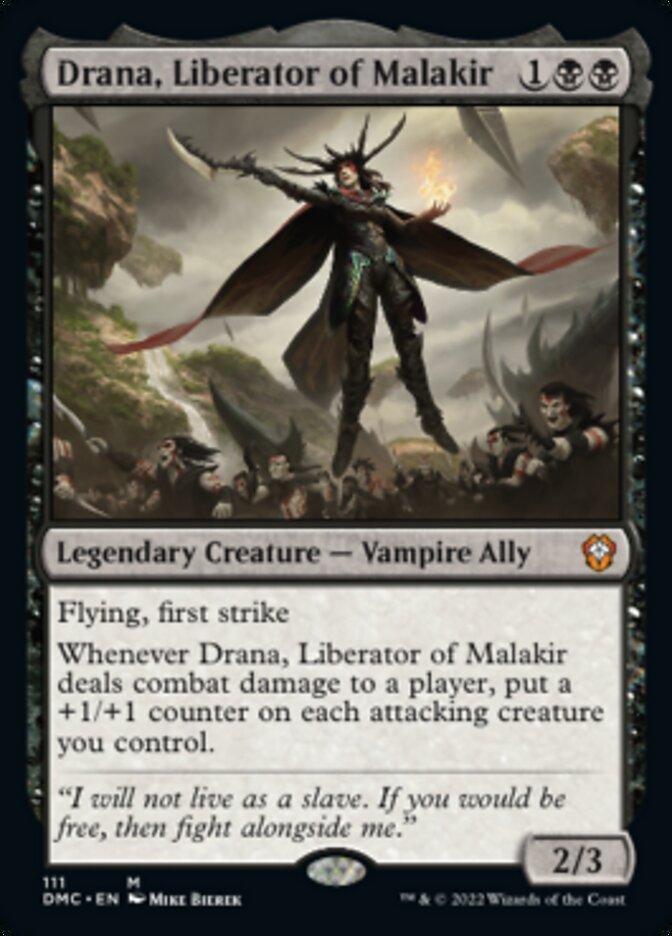 Drana, Liberator of Malakir [Dominaria United Commander] | Card Merchant Takapuna