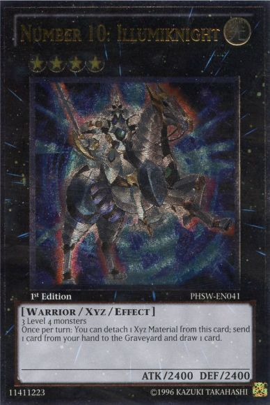 Number 10: Illumiknight [PHSW-EN041] Ultimate Rare | Card Merchant Takapuna