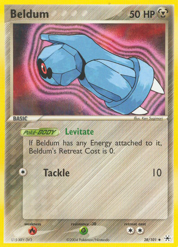 Beldum (28/101) [EX: Hidden Legends] | Card Merchant Takapuna