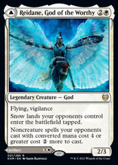 Reidane, God of the Worthy // Valkmira, Protector's Shield [Kaldheim] | Card Merchant Takapuna