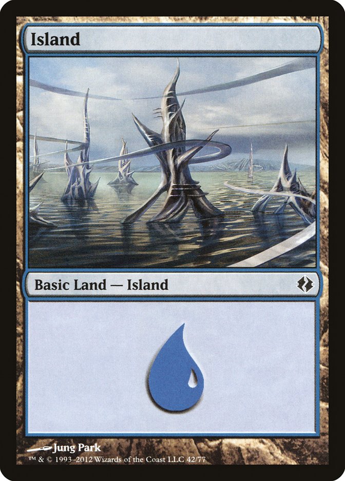 Island (42) [Duel Decks: Venser vs. Koth] | Card Merchant Takapuna