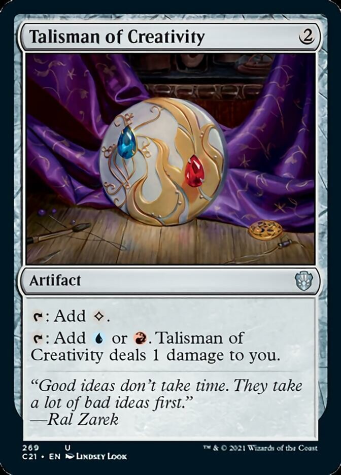 Talisman of Creativity [Commander 2021] | Card Merchant Takapuna