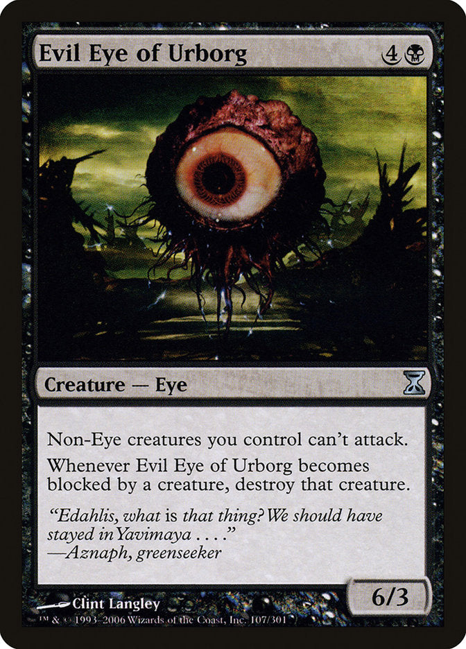 Evil Eye of Urborg [Time Spiral] | Card Merchant Takapuna