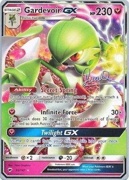 Gardevoir GX (93/147) (Infinite Force - Diego Cassiraga) [World Championships 2017] | Card Merchant Takapuna