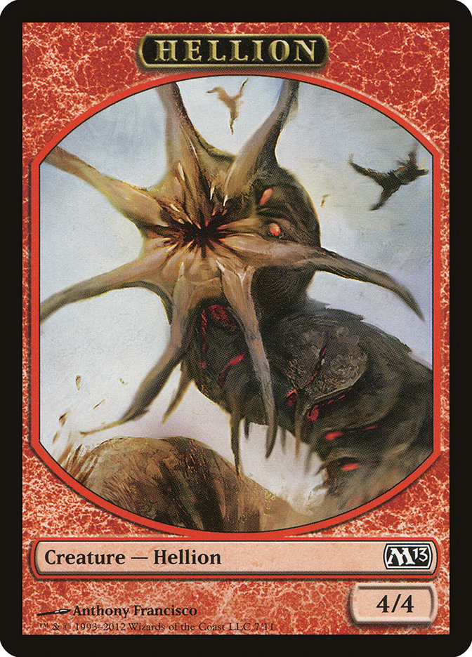 Hellion Token [Magic 2013 Tokens] | Card Merchant Takapuna