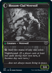 Weaver of Blossoms // Blossom-Clad Werewolf [Innistrad: Double Feature] | Card Merchant Takapuna