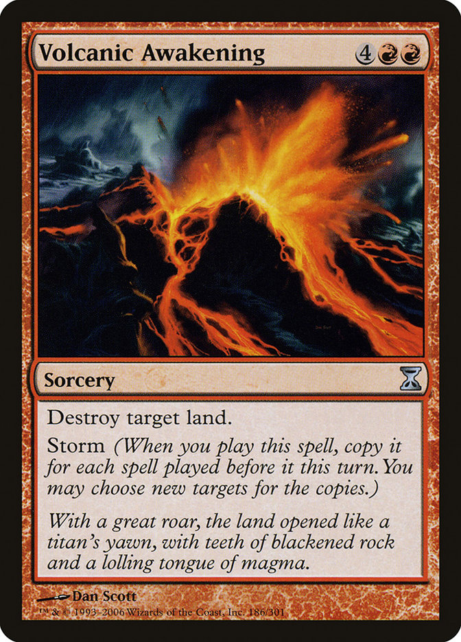 Volcanic Awakening [Time Spiral] | Card Merchant Takapuna