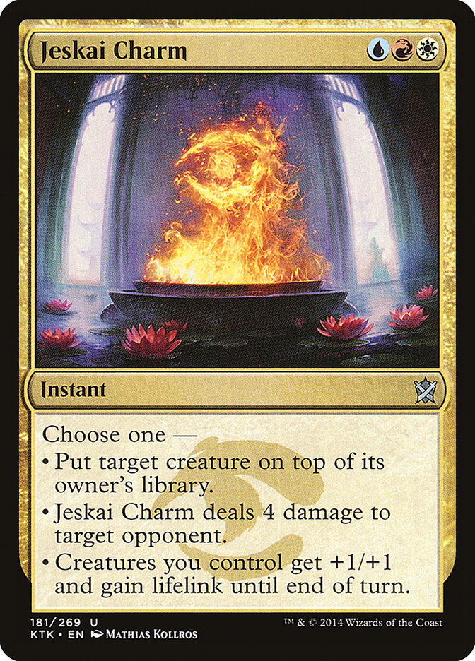 Jeskai Charm [Khans of Tarkir] | Card Merchant Takapuna