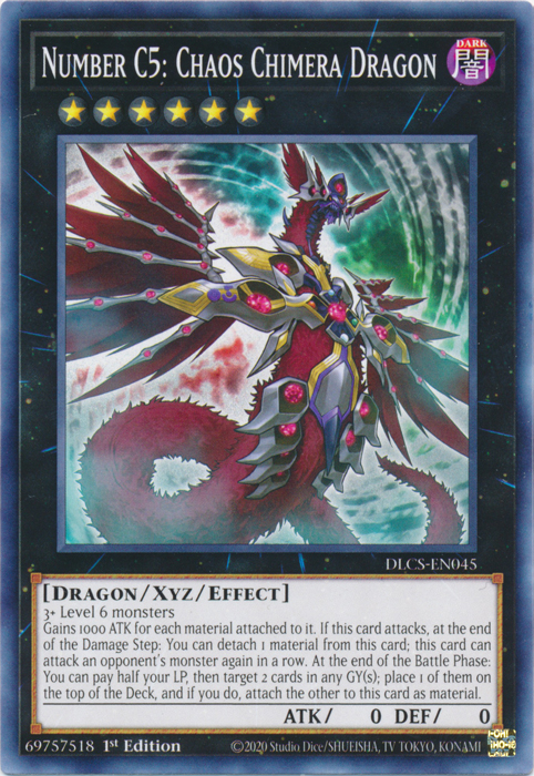 Number C5: Chaos Chimera Dragon [DLCS-EN045] Common | Card Merchant Takapuna