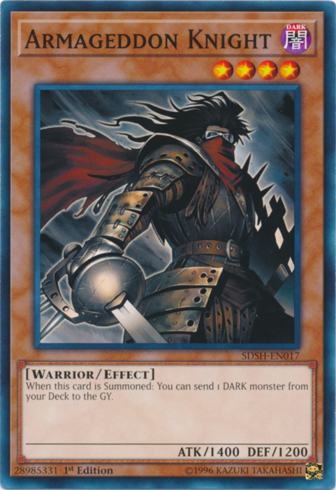 Armageddon Knight [SDSH-EN017] Common | Card Merchant Takapuna