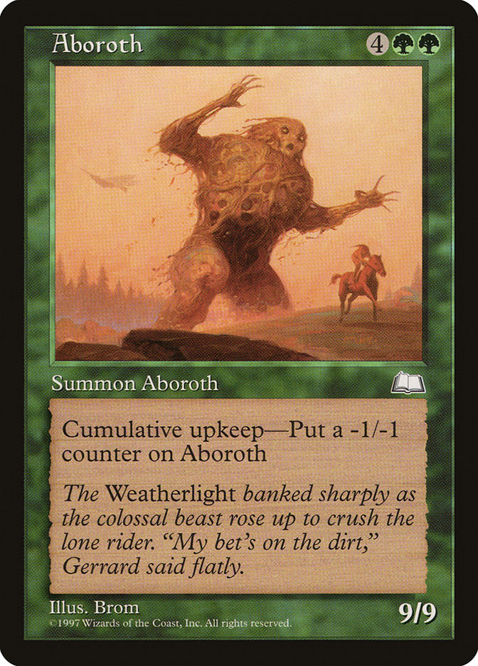 Aboroth [Weatherlight] | Card Merchant Takapuna