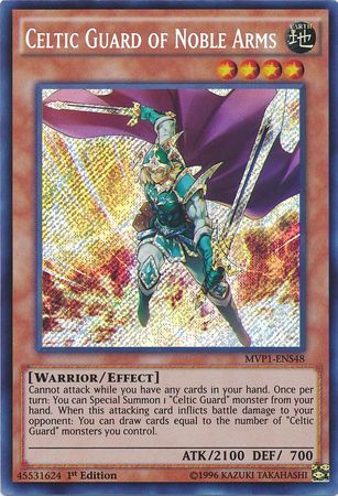 Celtic Guard of Noble Arms [MVP1-ENS48] Secret Rare | Card Merchant Takapuna