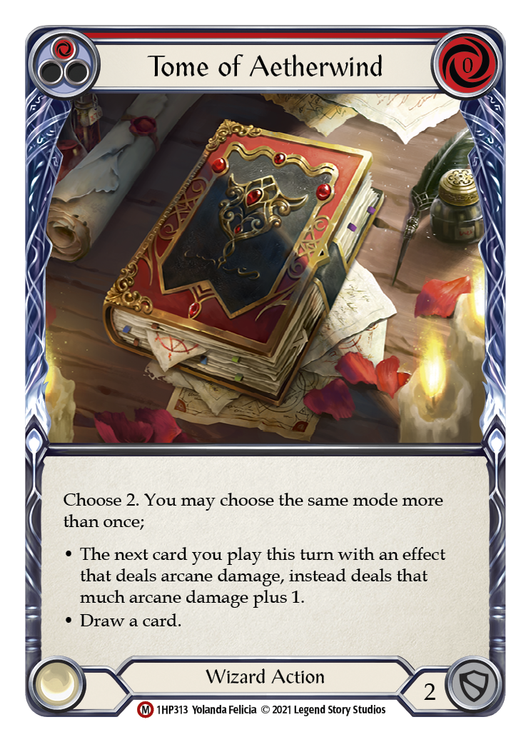 Tome of Aetherwind [1HP313] (History Pack 1) | Card Merchant Takapuna