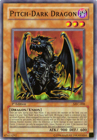 Pitch-Dark Dragon [MFC-008] Common | Card Merchant Takapuna