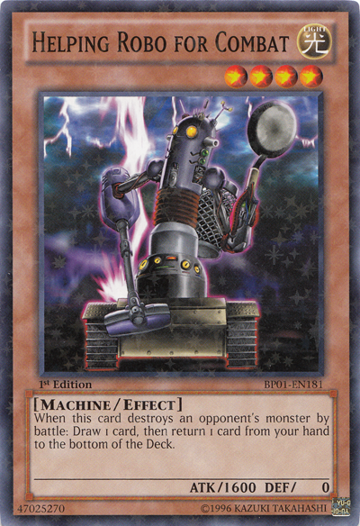 Helping Robo for Combat [BP01-EN181] Starfoil Rare | Card Merchant Takapuna