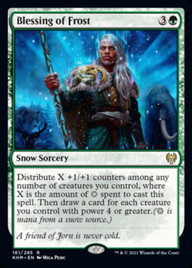 Blessing of Frost [Kaldheim] | Card Merchant Takapuna