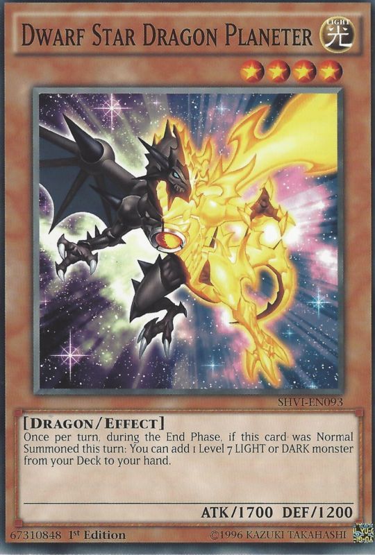 Dwarf Star Dragon Planeter [SHVI-EN093] Common | Card Merchant Takapuna