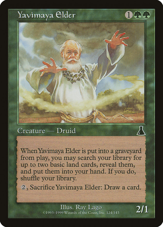 Yavimaya Elder [Urza's Destiny] | Card Merchant Takapuna