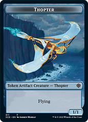 Bird // Thopter Double-Sided Token [Starter Commander Decks] | Card Merchant Takapuna