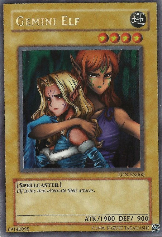 Gemini Elf [LON-EN000] Secret Rare | Card Merchant Takapuna