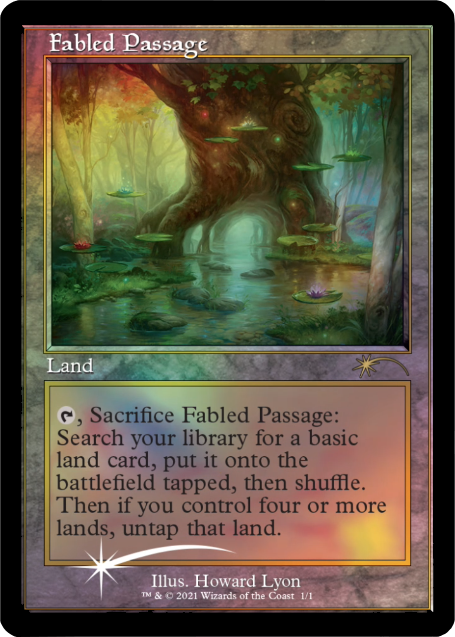 Fabled Passage (Promo) [Wizards Play Network 2021] | Card Merchant Takapuna