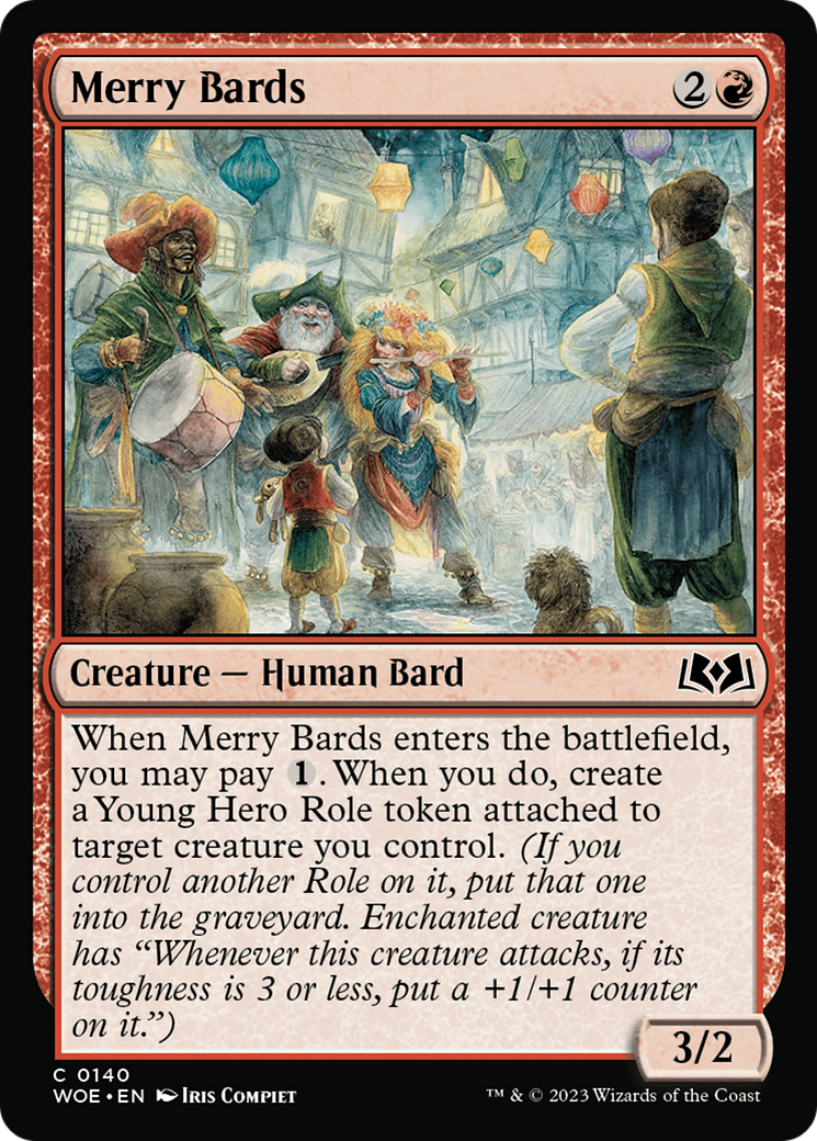 Merry Bards [Wilds of Eldraine] | Card Merchant Takapuna