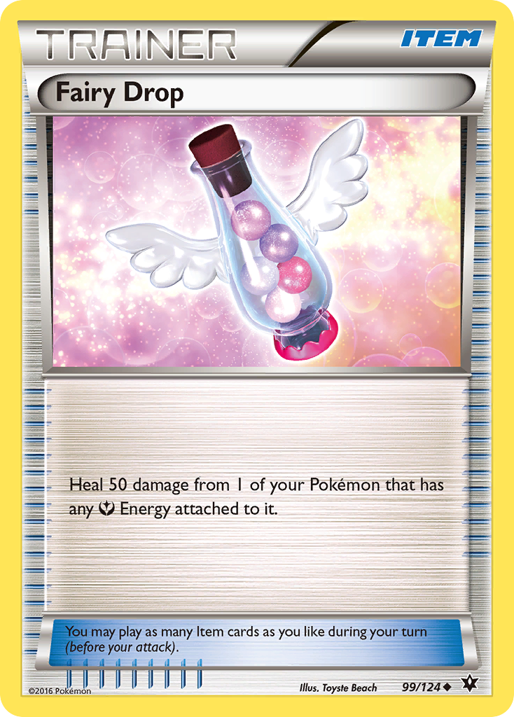 Fairy Drop (99/124) [XY: Fates Collide] | Card Merchant Takapuna