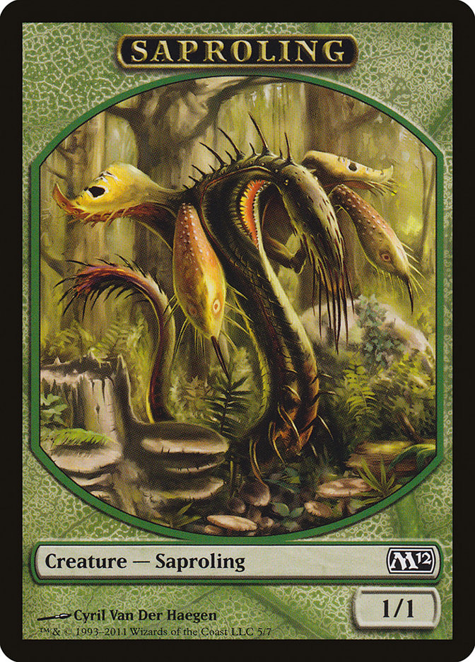 Saproling Token [Magic 2012 Tokens] | Card Merchant Takapuna