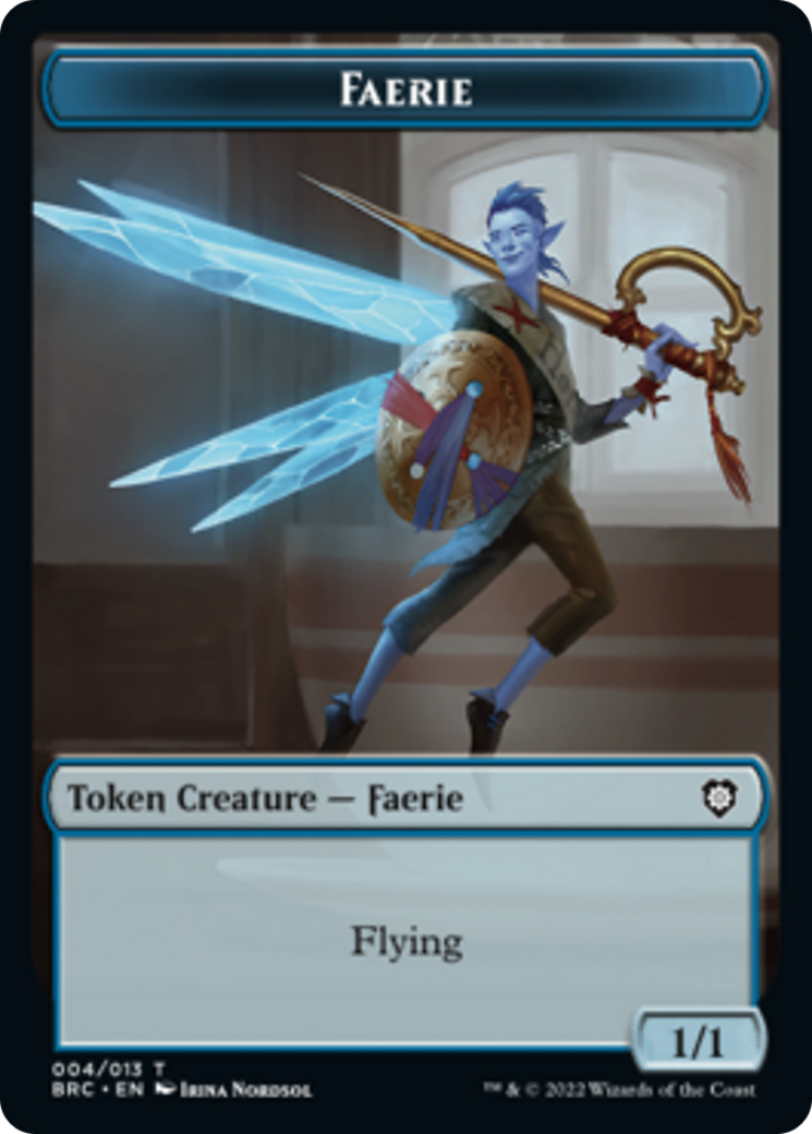 Faerie // Thopter (010) Double-Sided Token [The Brothers' War Commander Tokens] | Card Merchant Takapuna