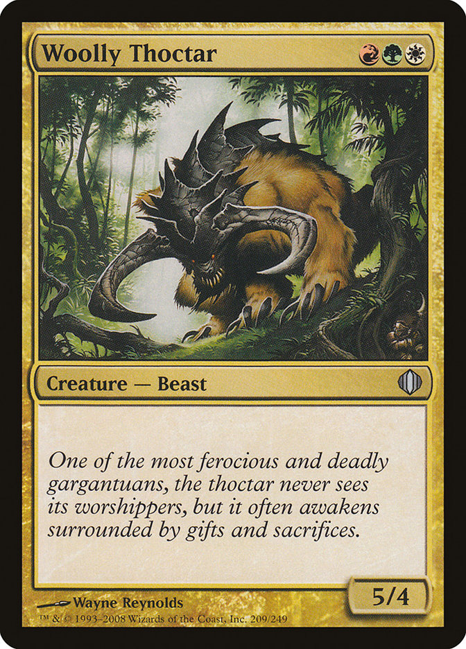 Woolly Thoctar [Shards of Alara] | Card Merchant Takapuna