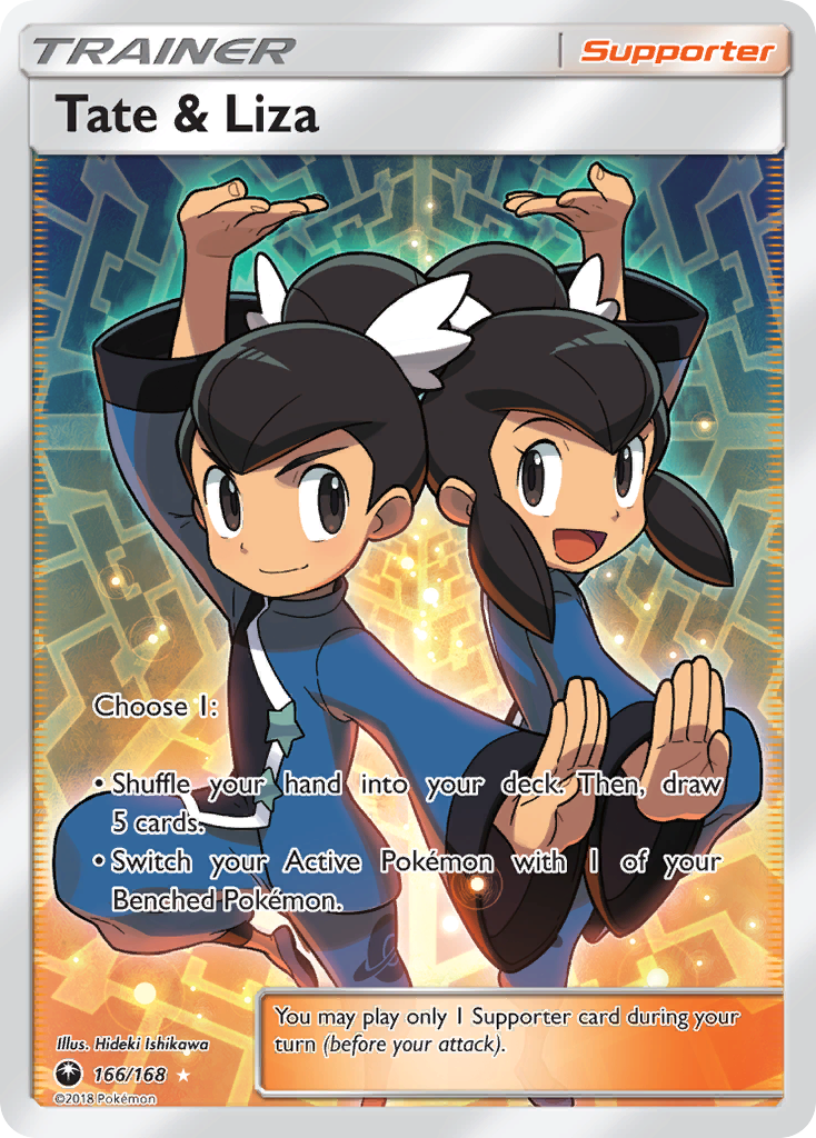 Tate & Liza (166/168) [Sun & Moon: Celestial Storm] | Card Merchant Takapuna