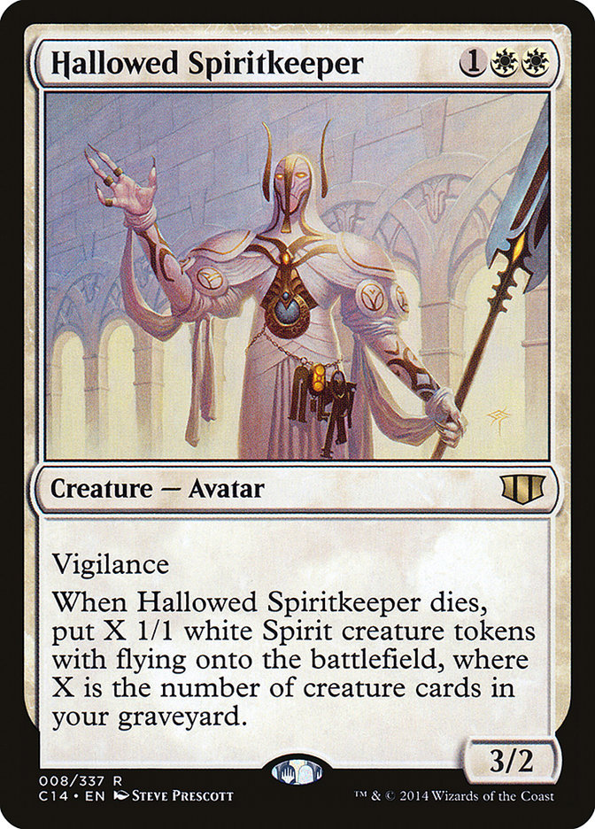 Hallowed Spiritkeeper [Commander 2014] | Card Merchant Takapuna