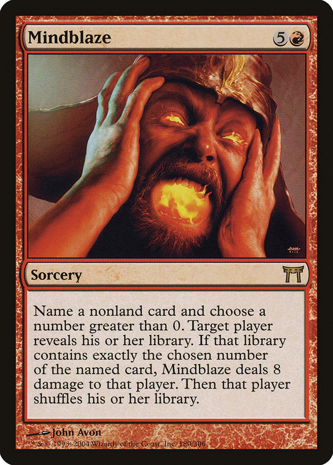 Mindblaze [Champions of Kamigawa] | Card Merchant Takapuna