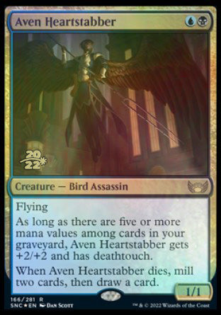 Aven Heartstabber [Streets of New Capenna Prerelease Promos] | Card Merchant Takapuna