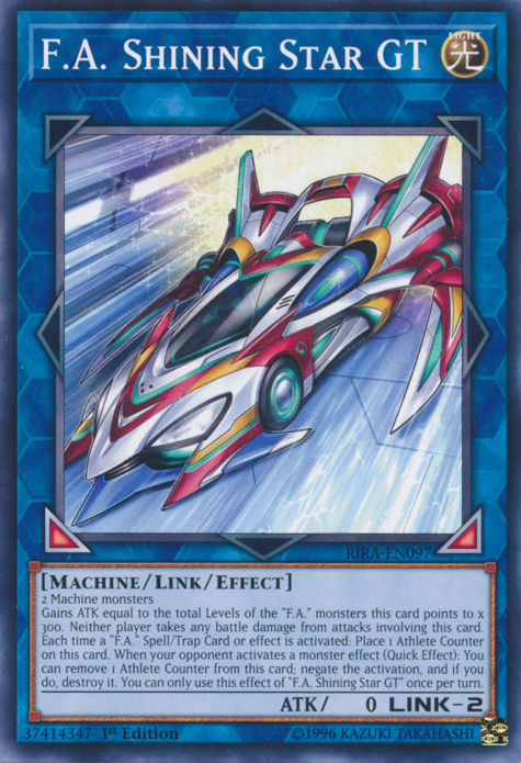 F.A. Shining Star GT [RIRA-EN097] Common | Card Merchant Takapuna