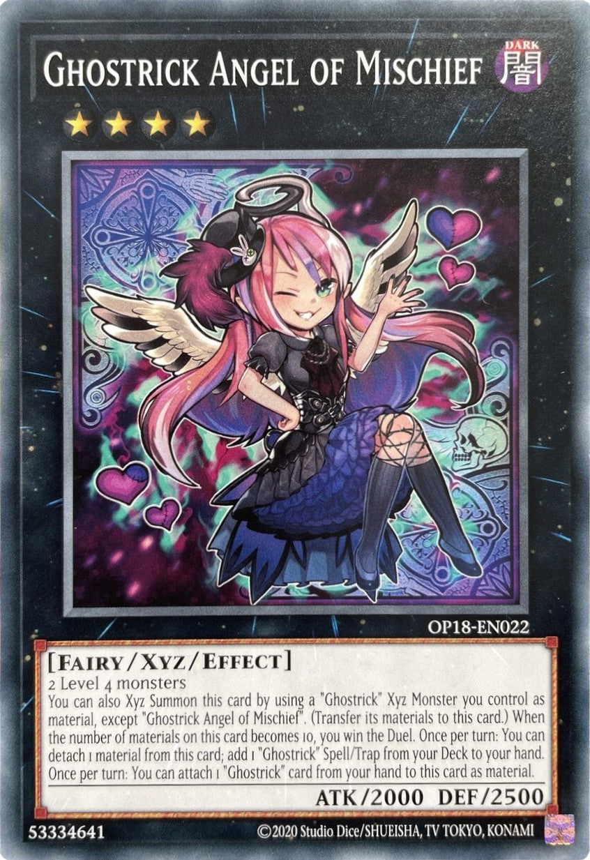 Ghostrick Angel of Mischief [OP18-EN022] Common | Card Merchant Takapuna