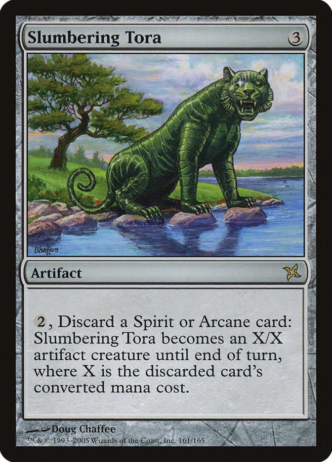 Slumbering Tora [Betrayers of Kamigawa] | Card Merchant Takapuna